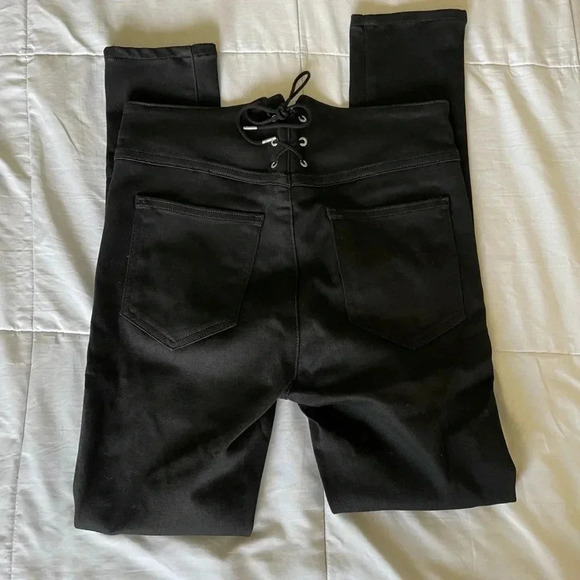 Rag & Bone Penton button laced skinny denim - Picture 9 of 13